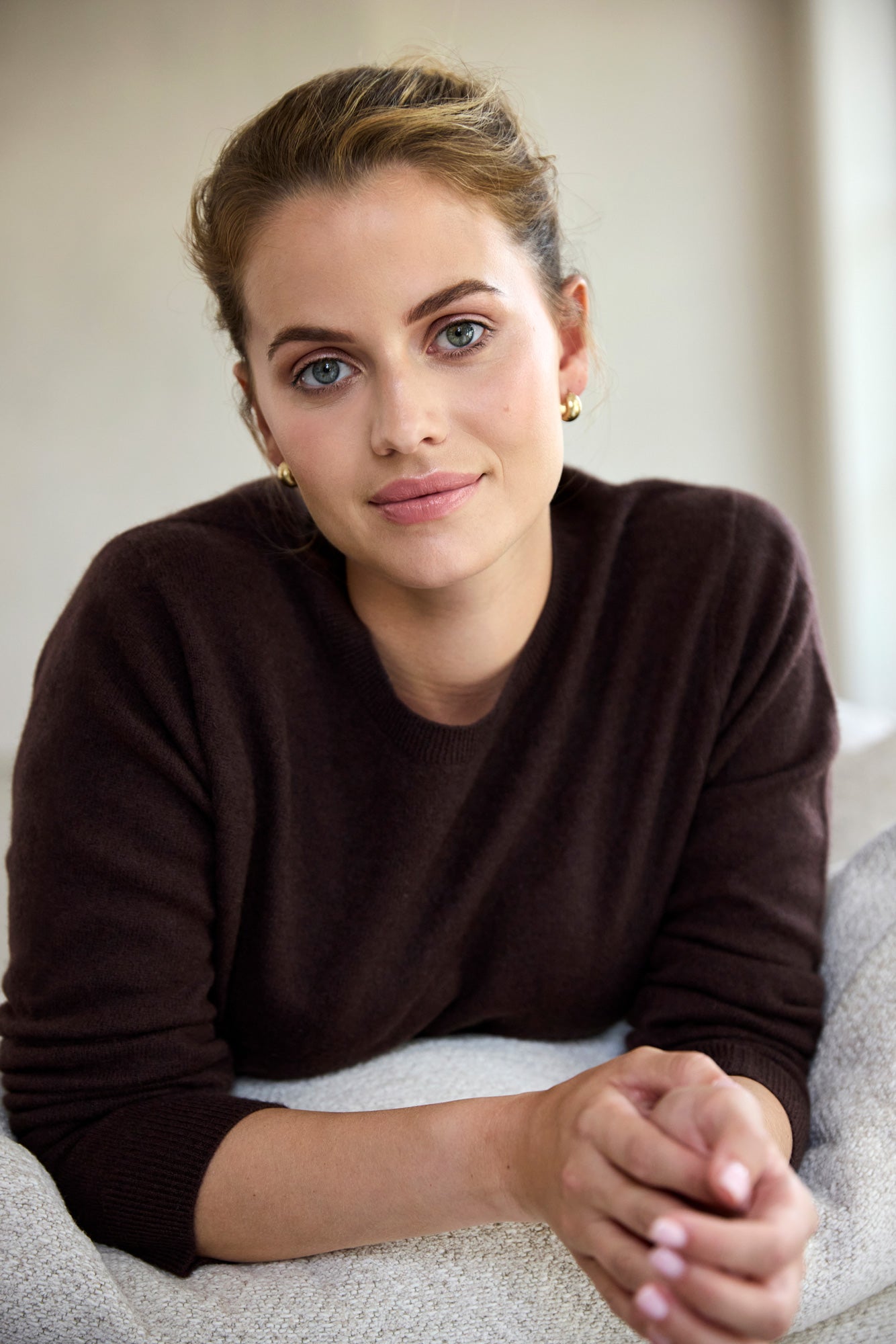 The Everyday Cashmere Sweater in Tree Bark