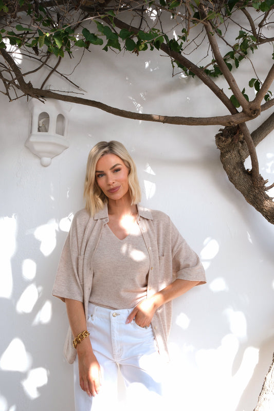 The Tank in Lightweight Beige