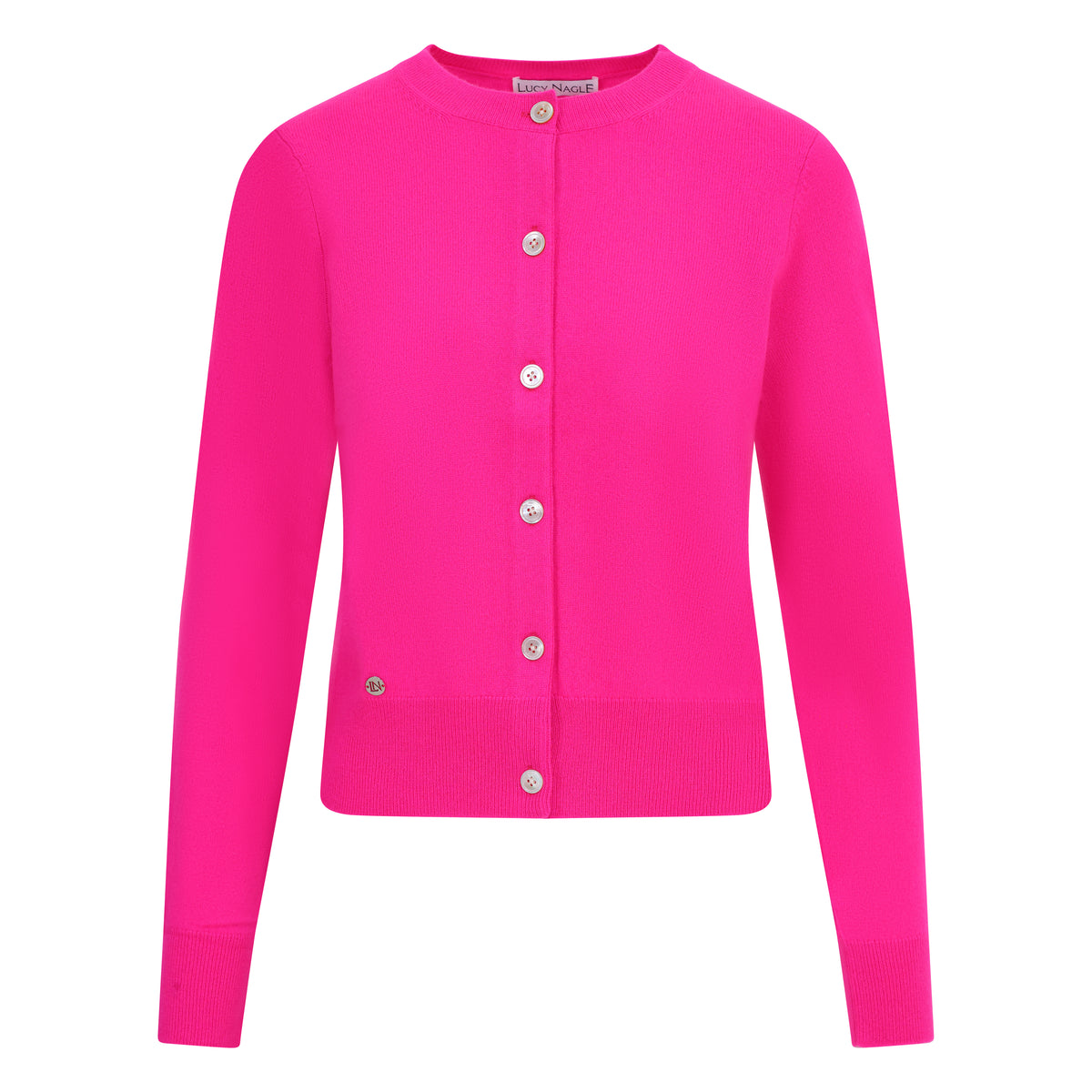 The Everyday Cashmere Cardigan in Vibrant Pink