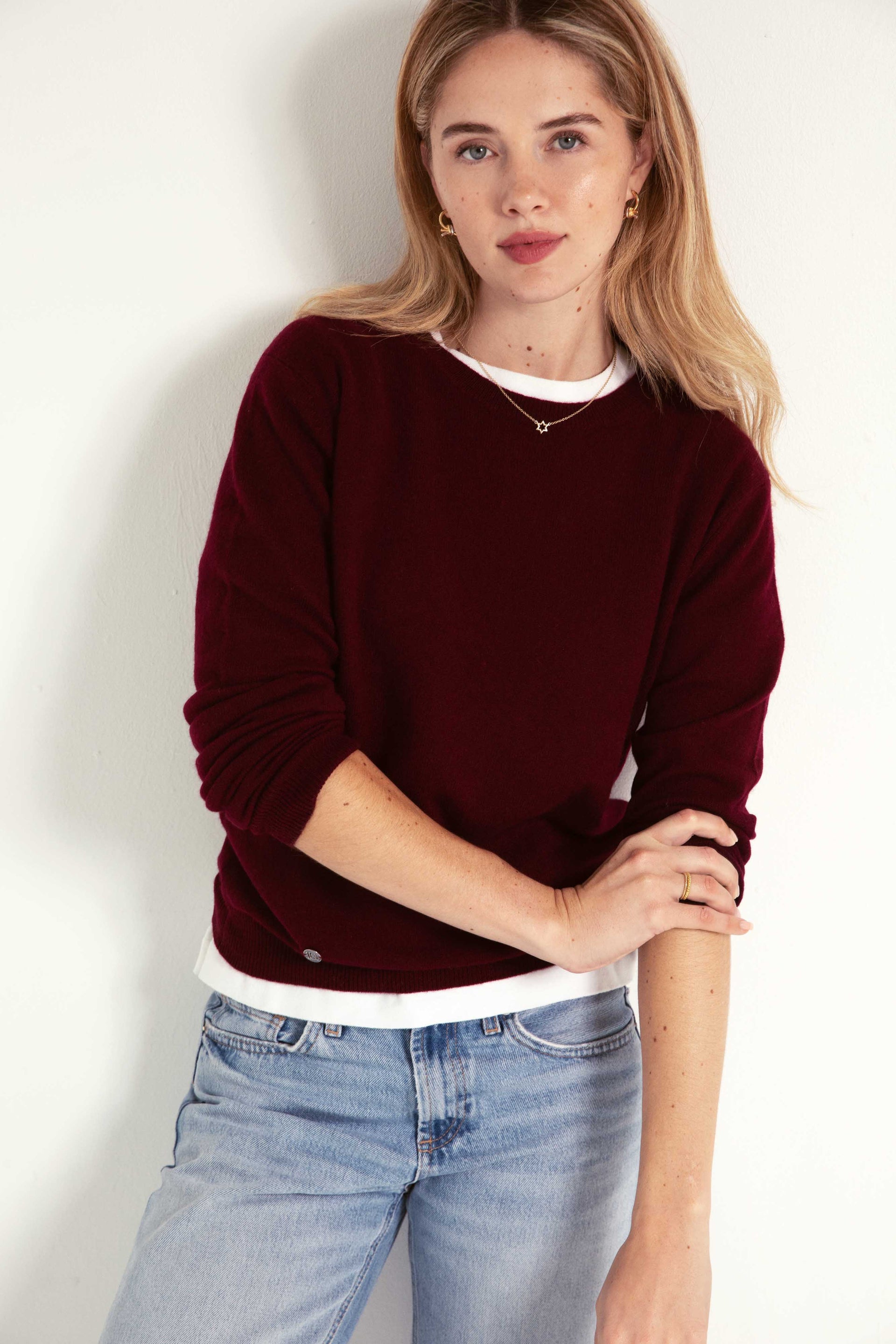 The Everyday Cashmere Sweater in Endless Passion