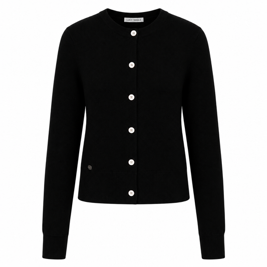The Everyday Cashmere Cardigan in Black