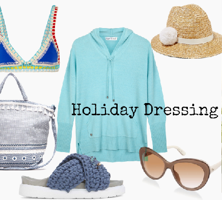 WHAT TO PACK: 3 Ways To Wear The Pool Blue Cashmere Hoodie On Your Travels...