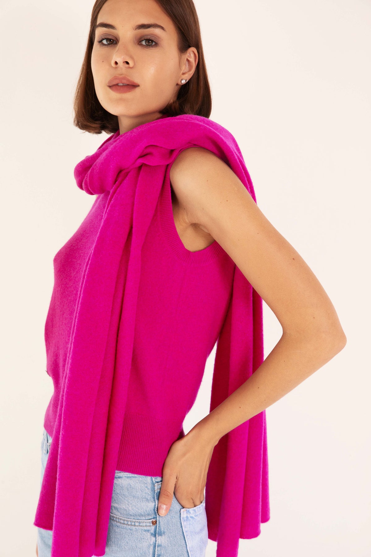 The Crew Top in Boysenberry