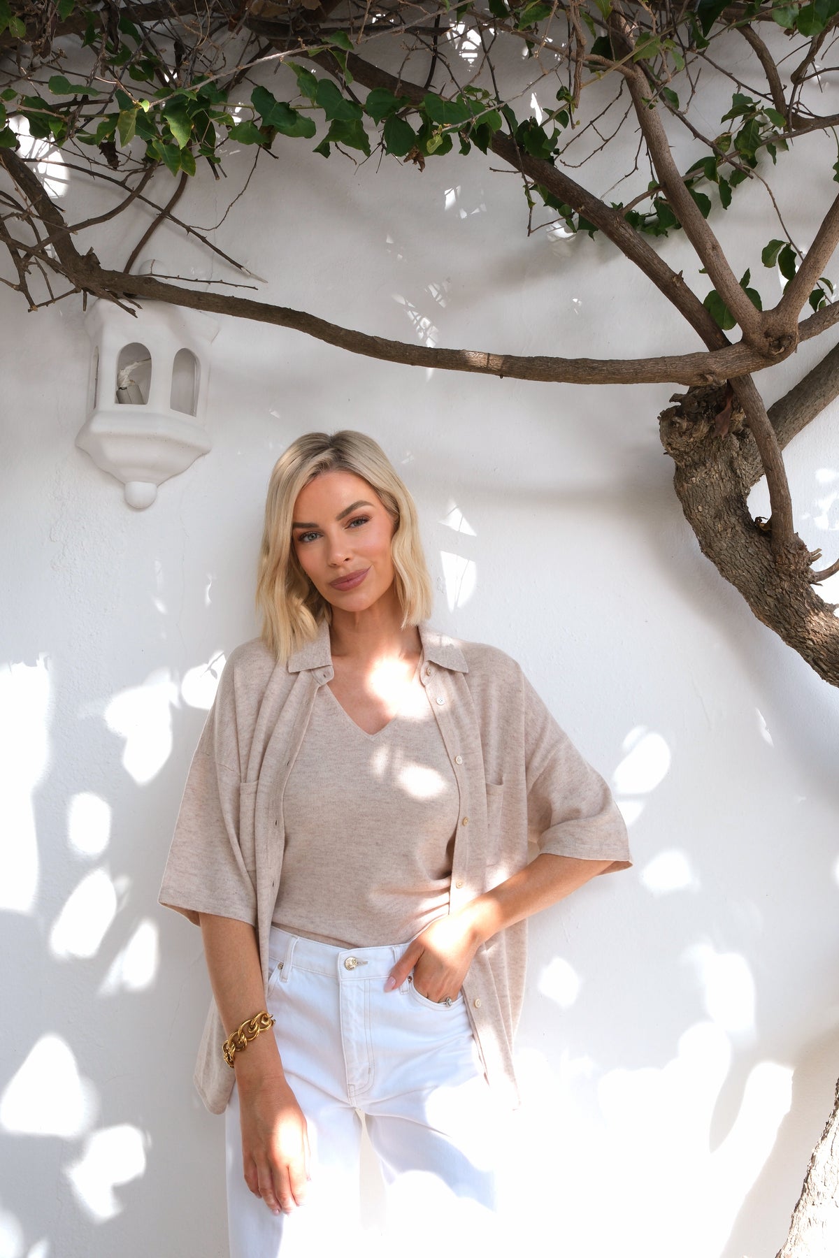 The Tank in Lightweight Beige
