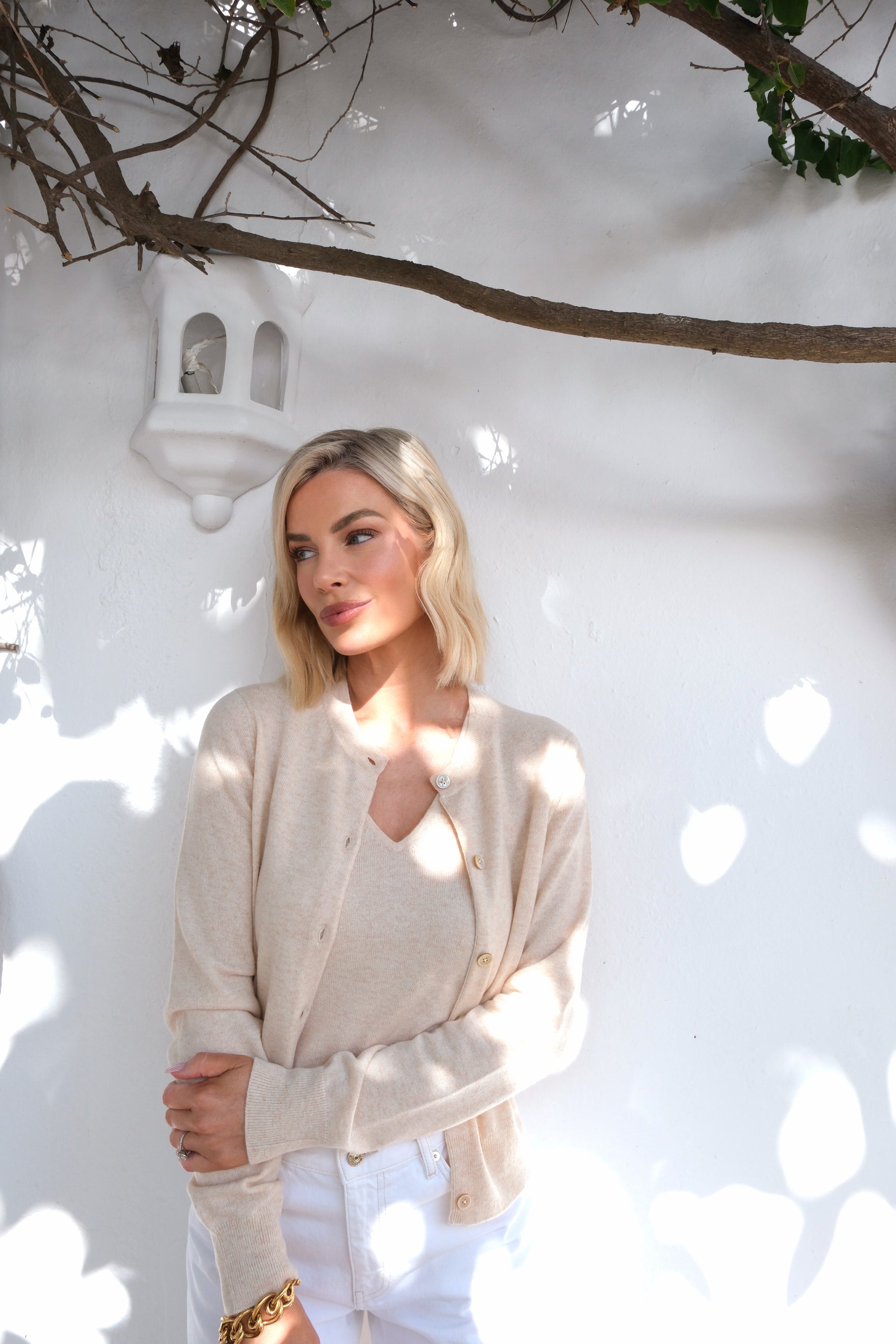 The Everyday Cardigan in Vanilla