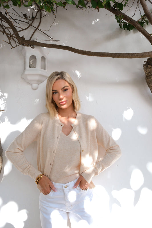 The Everyday Cardigan in Vanilla