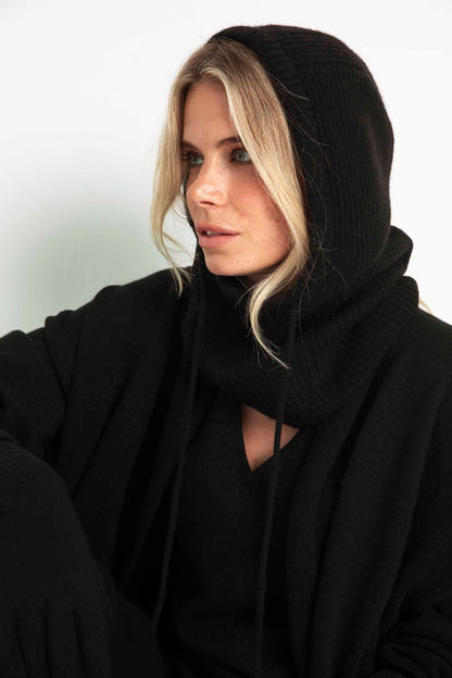 The Cashmere Gloves in Black