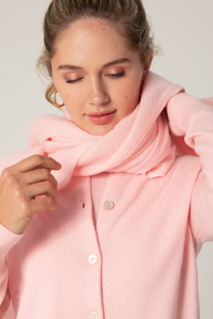 The Cashmere Travel Wrap in Rose