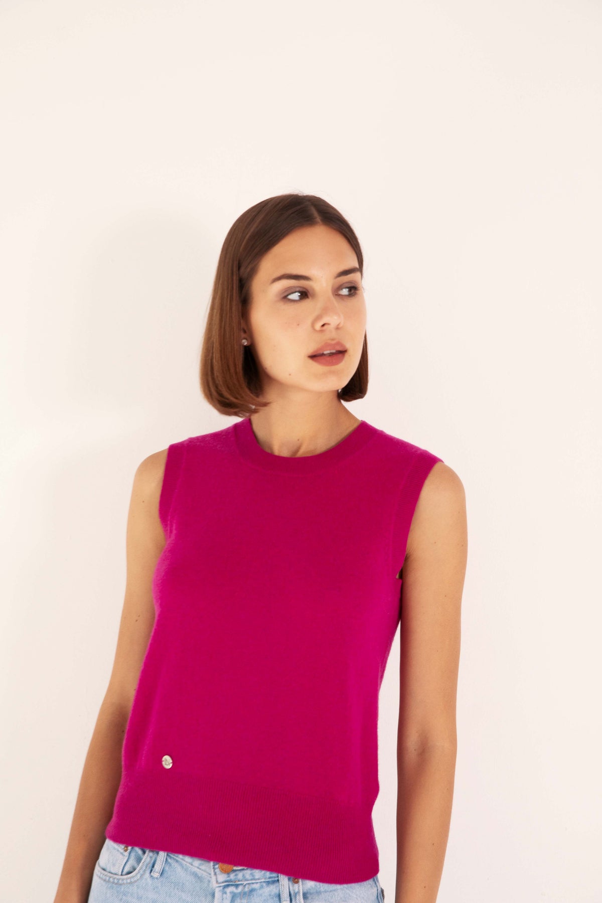 The Crew Top in Boysenberry