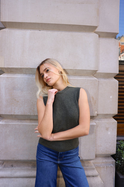 The Crew Top in Algae