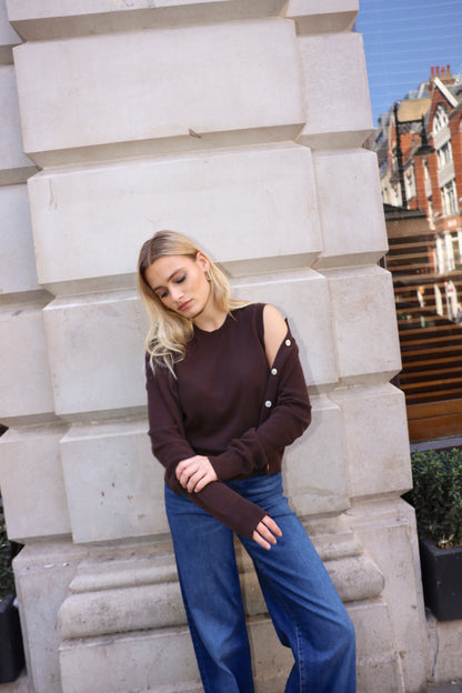 The Everyday Cashmere Cardigan in Pluto