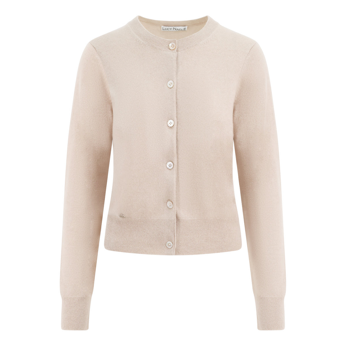 The Everyday Cashmere Cardigan in Latte