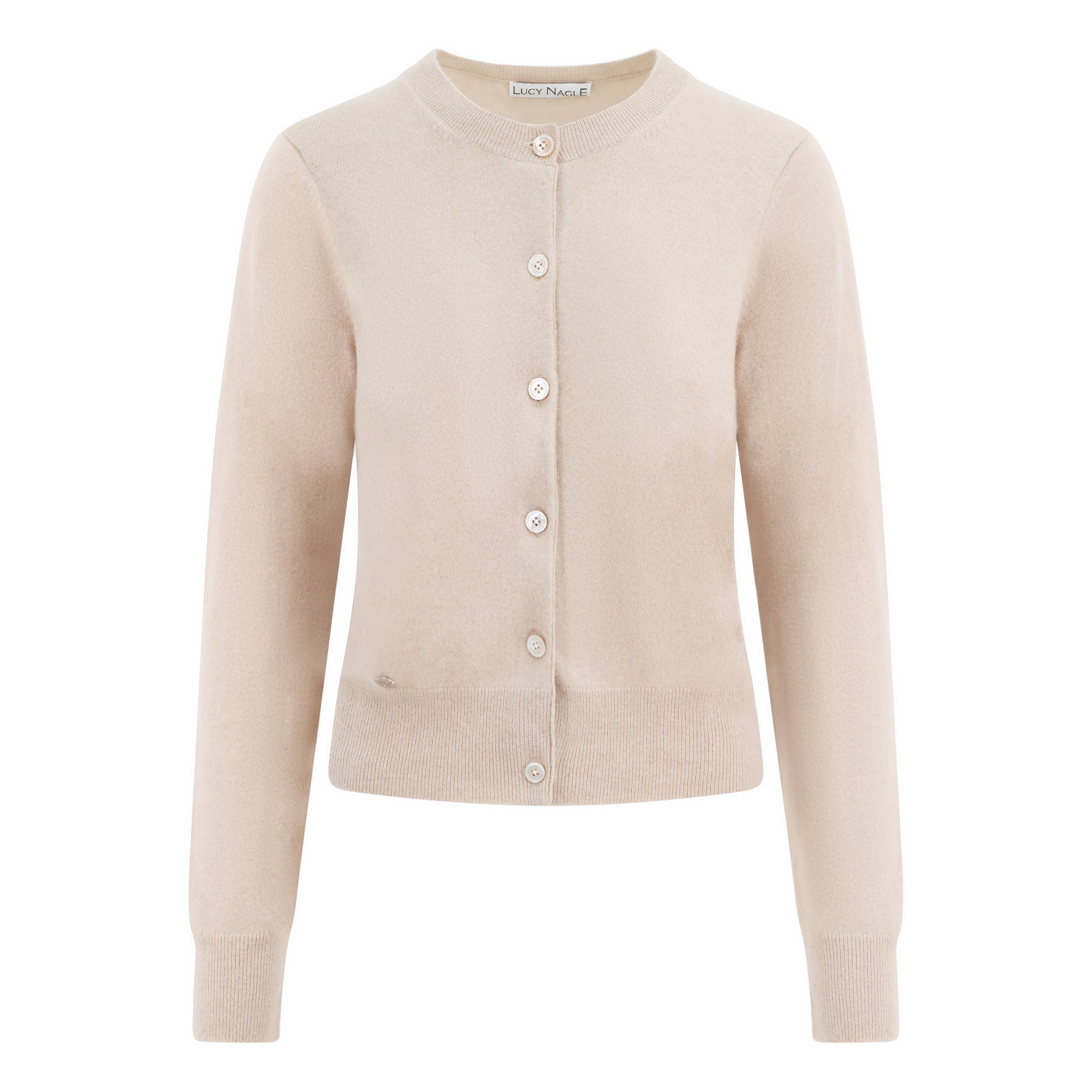 The Everyday Cashmere Cardigan in Latte