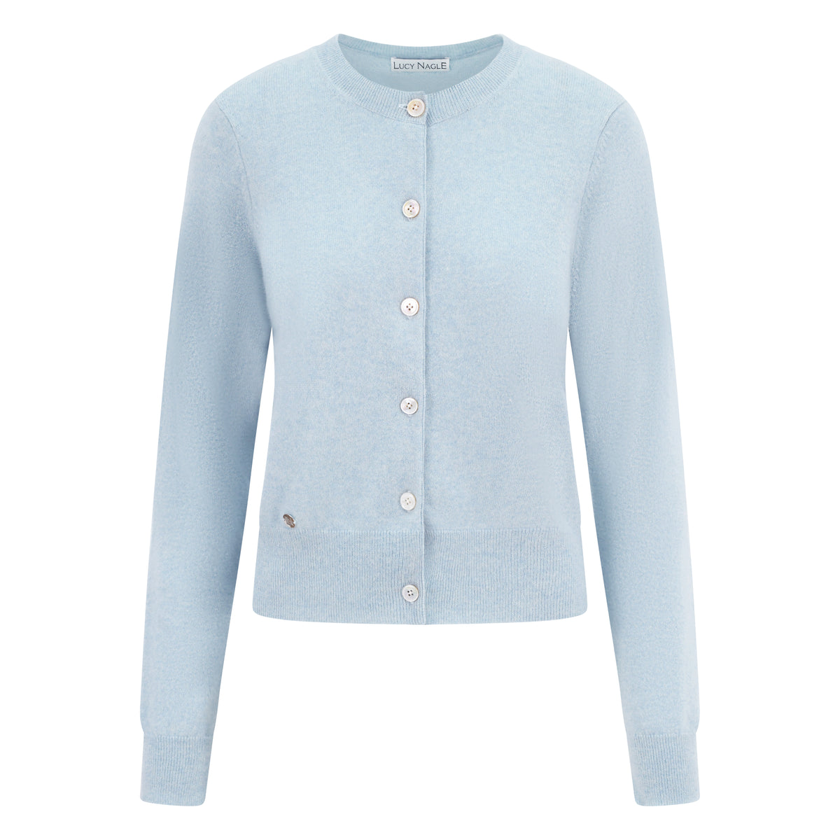 The Everyday Cashmere Cardigan in Green Lily