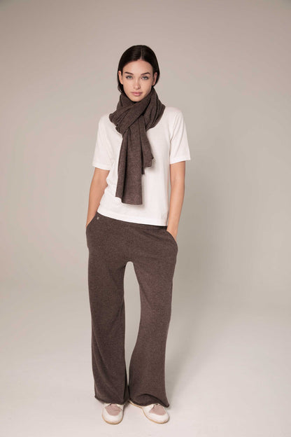 The Cashmere Travel Wrap in Acorn