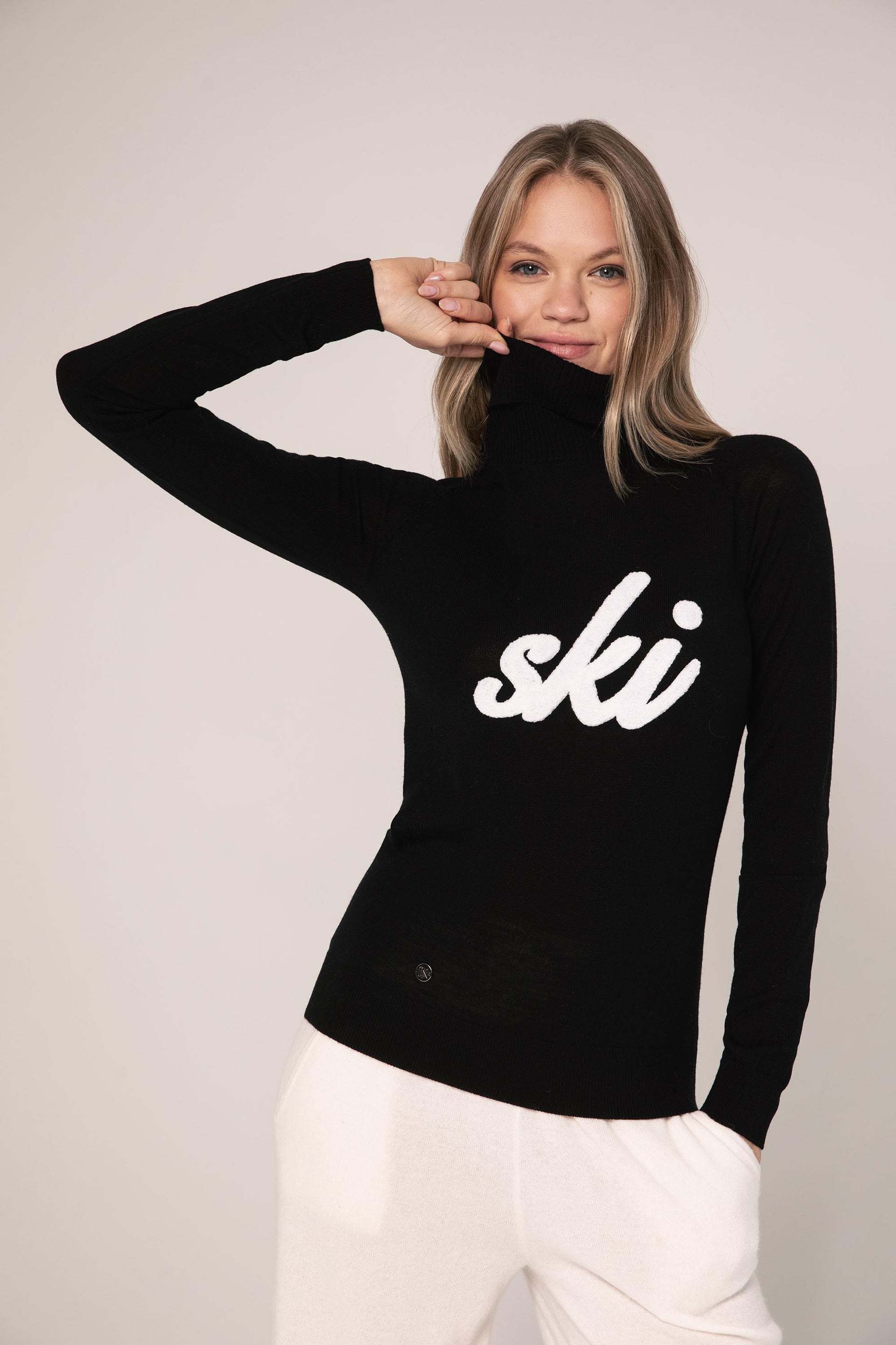 The SKI Sweater in Black
