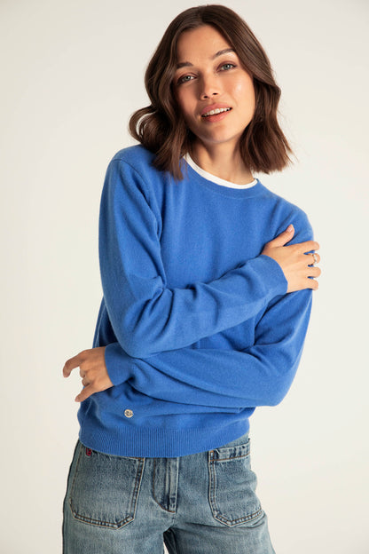 Cashmere Regular Tee in Ivory White