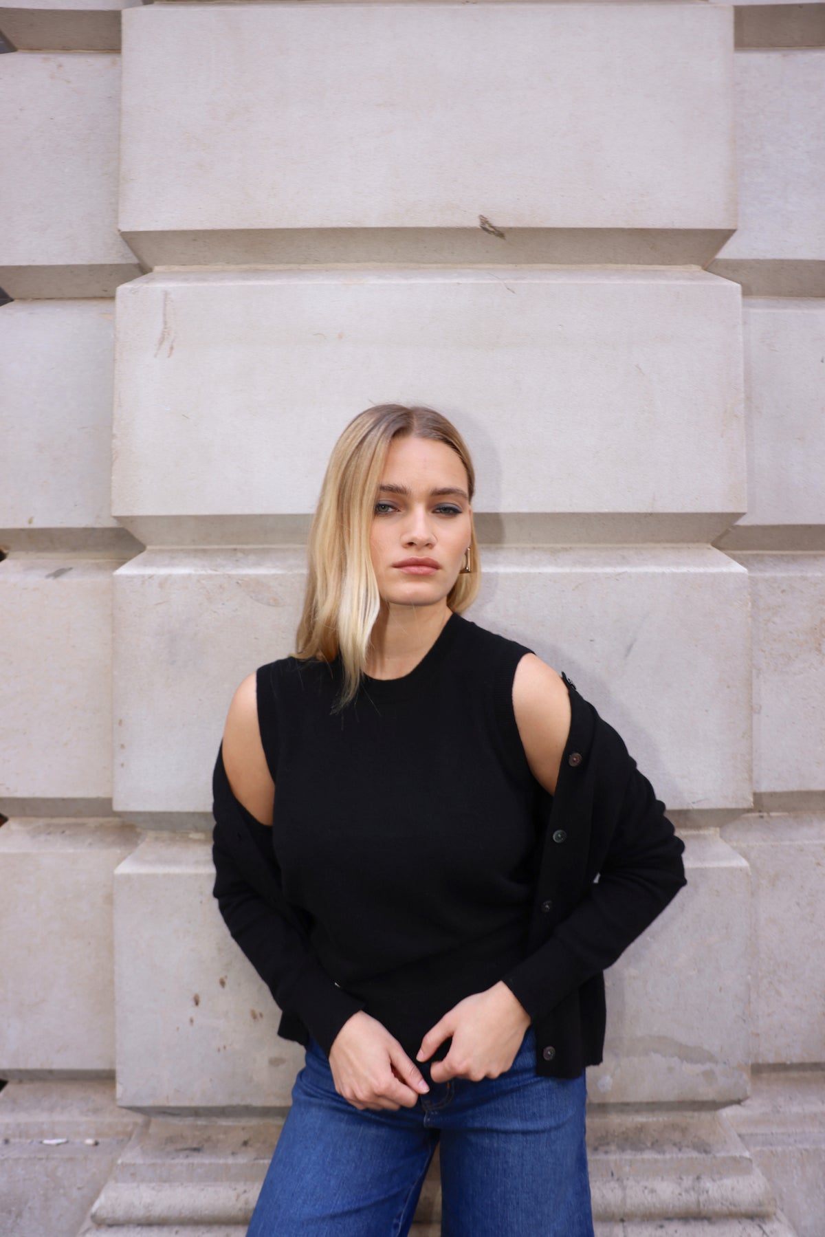 The Crew Top in Black