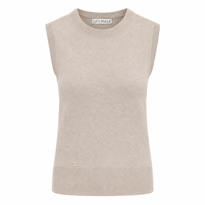 The Crew Top in Warm Taupe